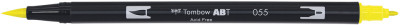 TOMBOW Feutre double pointe DUAL BRUSH PEN ABT, lamp black