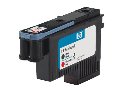 HP : HP 73 MATTE BLACK / CHROMATIC RED PRINTHEAD