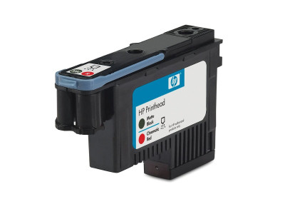 HP : HP 73 MATTE BLACK / CHROMATIC RED PRINTHEAD