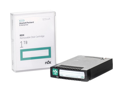 HP : Cartouche de disques amovible HP RDX 1 To (Q2044A)