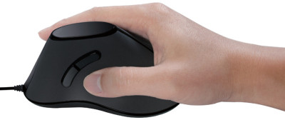 LogiLink Souris optique Ergonomic Vertical, avec fil