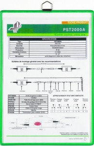 tarifold tview Poche à anse, format A4, assorti