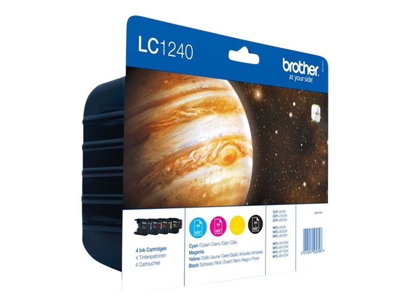 Brother : LC-1240 VALUE BLISTER CONTAINS 1X BK C M Y