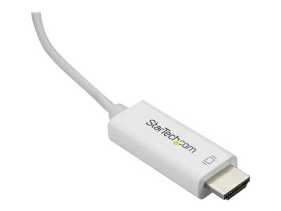 Startech : 3M / 10FT USB C TO HDMI cable - 4K AT 60 HZ - WHITE