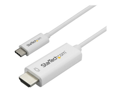 Startech : 3M / 10FT USB C TO HDMI cable - 4K AT 60 HZ - WHITE