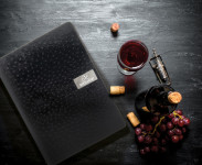 Portefeuille menus Securit EGO, A4, cuir, noir Portefeuille menus Securit EGO, A4, cuir, noir