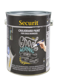 PAINT Securit Tafellack, schwarz, 2,5 litres