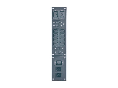APC : SINGLE PHASE SERVICE BYPASS PANEL 3000-5000VA BLACK