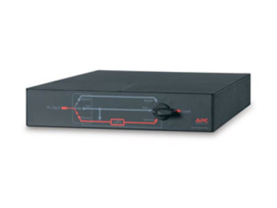 APC : SINGLE PHASE SERVICE BYPASS PANEL 3000-5000VA BLACK