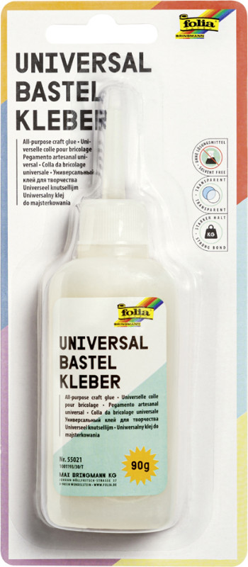 folia colle de métier, une bouteille de 80 ml, transparent