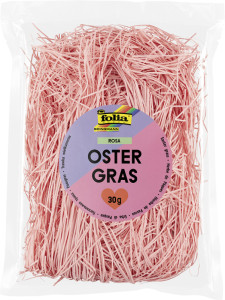 folia Decorationgras / herbe de Pâques, 30 g, jaune