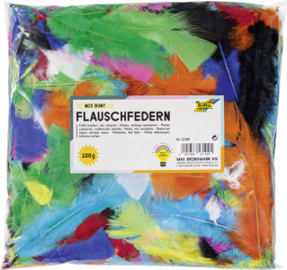 folia Flauschfedern, 10 g, pastels