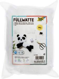 folia Bastelwatte / farce, blanc, contenu: 50 g