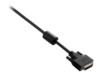 V7 : V7 cable DVI DUAL LINK 3M NOIR DVI-D 24+1 PIN M/M