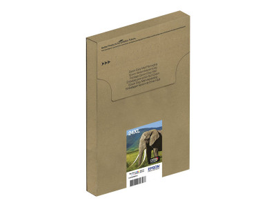 Epson : MLT.PCK 6-COLOURS 24XL EASYMAIL BLCK/CY+LIGHT/MG+LIGHT/Y/ RS BL.