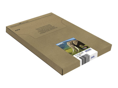 Epson : MLT.PCK 6-COLOURS 24XL EASYMAIL BLCK/CY+LIGHT/MG+LIGHT/Y/ RS BL.
