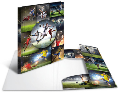Chemise d'angle HERMA « Football », PP, A4