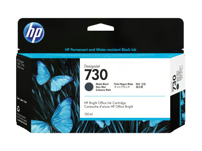 HP : HP 730 130-ML matte BLACK cartouche jet d encre