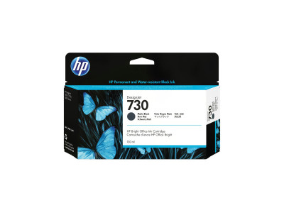 HP : HP 730 130-ML matte BLACK cartouche jet d encre