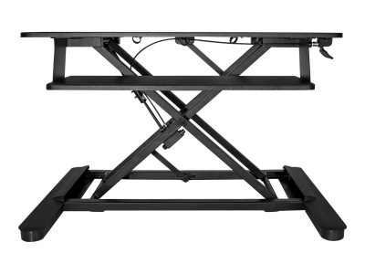 Startech : SIT STAND DESK CONVERTER - 35IN LARGE WORK SURFACE - ADJUSTABLE