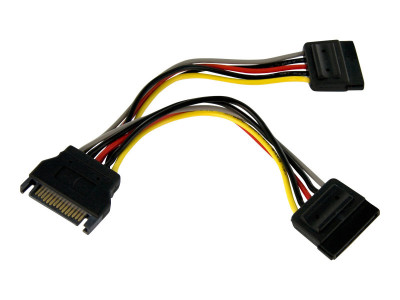 Startech : 6IN SATA POWER Y SPLITTER cable ADAPTER