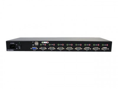 Startech : 8 PORT RACK MOUNT USB VGA KVM SWITCH avec AUDIO