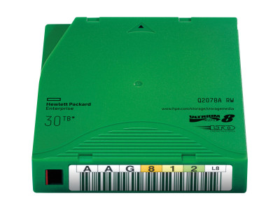 HPe HPE LTO-8 Ultrium 30TB RW cartouche Data