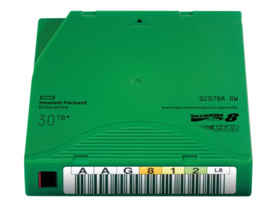 HPe HPE LTO-8 Ultrium 30TB RW cartouche Data