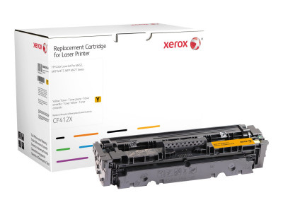 Xerox grande capacité Yellow cartouche toner équivalent à HP 410X - CF412X - 5000 pages