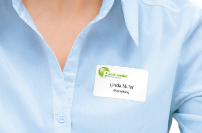 HERMA Etiquettes badges SPECIAL, 80x 50mm, blanc, détachable