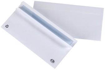 DL GPV Enveloppes avec fenêtre 70390 blanc 110 x 220 mm 