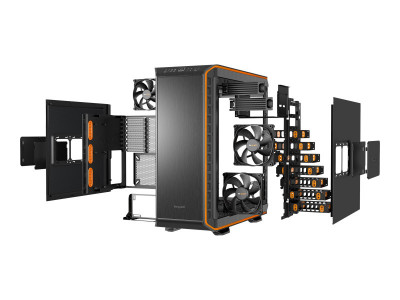 Be Quiet : DARK BASE 900 ORANGE MIDI TOWER