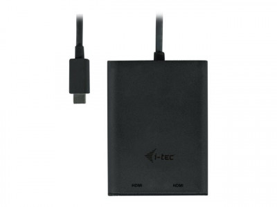 i-tec  Adaptateur vidéo USB-C 3.1 vers double HDMI 4K