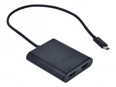 i-tec  Adaptateur vidéo USB-C 3.1 vers double HDMI 4K