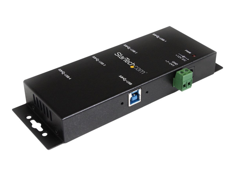 Startech : MOUNTABLE 4 PORT RUGGED INDSTRL SUPERSPEED USB3.0 HUB