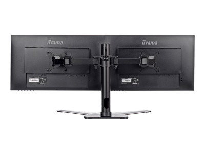 Iiyama : DUAL DESKTOP ARM STAND 10-30IN 100X100 HAS 10KG