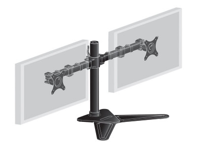 Iiyama : DUAL DESKTOP ARM STAND 10-30IN 100X100 HAS 10KG