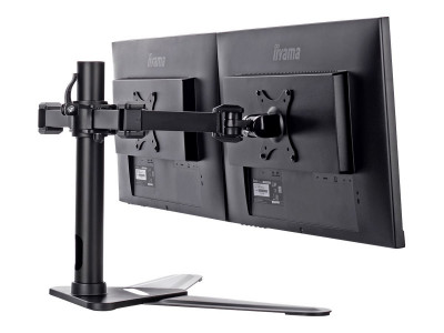 Iiyama : DUAL DESKTOP ARM STAND 10-30IN 100X100 HAS 10KG