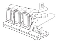 Zebra : CRADLE RFD8500 4-SLOT CHARGING .