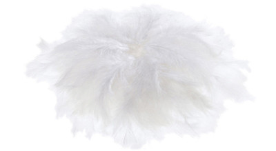 folia Flauschfedern, 10 g, blanc