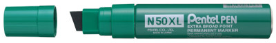 Pentel marqueur permanent N50XL, pointe large, noir