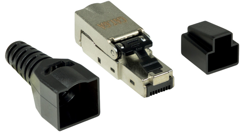 LogiLink Connecteur RJ45 cat.6A, T568A, blindé