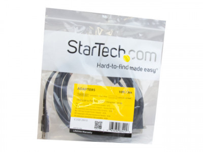 Startech Câble Adaptateur de 3m USB vers 1 Port Parallèle pour Imprimante - Mâle Mâle