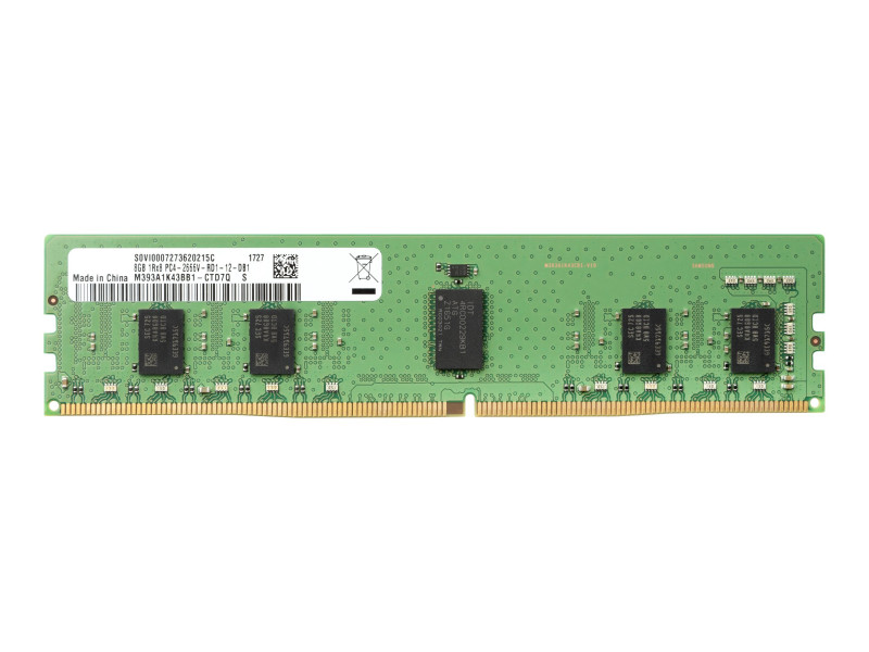 HP : 8GB DDR4-2666 1X8GB ECC REGRAM