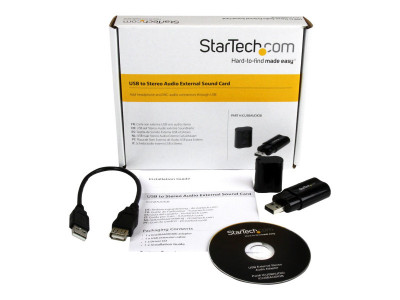 Startech : USB 2.0 TO AUDIO ADAPTER