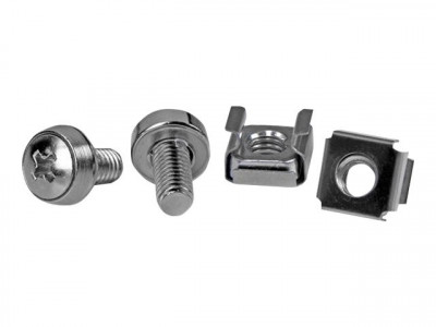 Startech : 50PKG M6 MOUNTING SCREWS & CAGE NUTS pour SERVER RACK CABINET