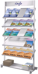 Kerkmann Brochure Porte-Rico, pour 20 x A4, argent aluminium