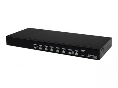 Startech : 8 PORT 1U RACK MOUNT USB KVM Savec avec OSD