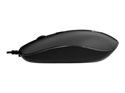 V7 : USB OPTICAL 4 BUTTON MOUSE 1.8M CORD/ MAX 1600DPI