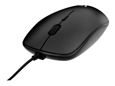 V7 : USB OPTICAL 4 BUTTON MOUSE 1.8M CORD/ MAX 1600DPI